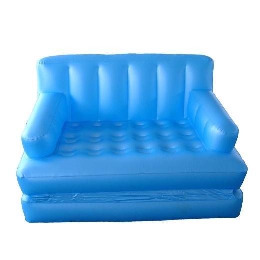 PVC inflatable multi-functional 5 in 1 sofa designs EN71 approved 3