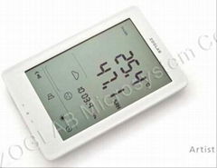 weather forecast meter with temp