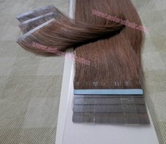 PU skin weft 100% Indian remy short hair extensions