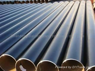 API X42 X52 ERW steel tube for structure/fluid/boiler