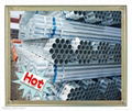 A53 hot galvanized welded steel tube for structure/fluid/boiler