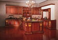 Noble and elegant wooden kitchen cabinets 1