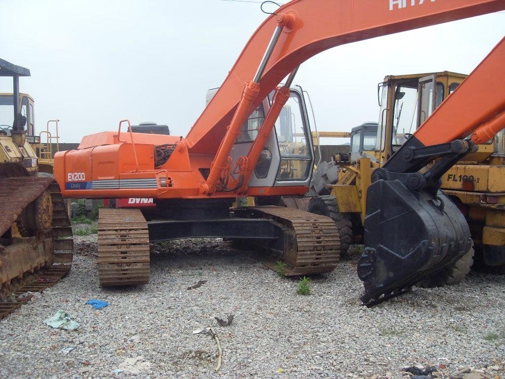 used hitachi excavator ex200
