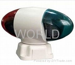 CCTV Security Vehicle-Mounted High Speed PTZ Camera with Alarm & Flashing Light 