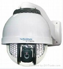 Intelligent IR CCTV High Speed Security Dome Camera