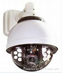 7” IR CCTV High Speed Security Dome PTZ Camera
