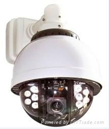 Outdoor 7”IR CCTV High Speed Security Dome Camera with PTZ
