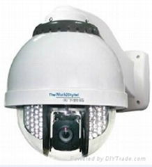  Intelligent IR CCTV High Speed PTZ Dome Camera