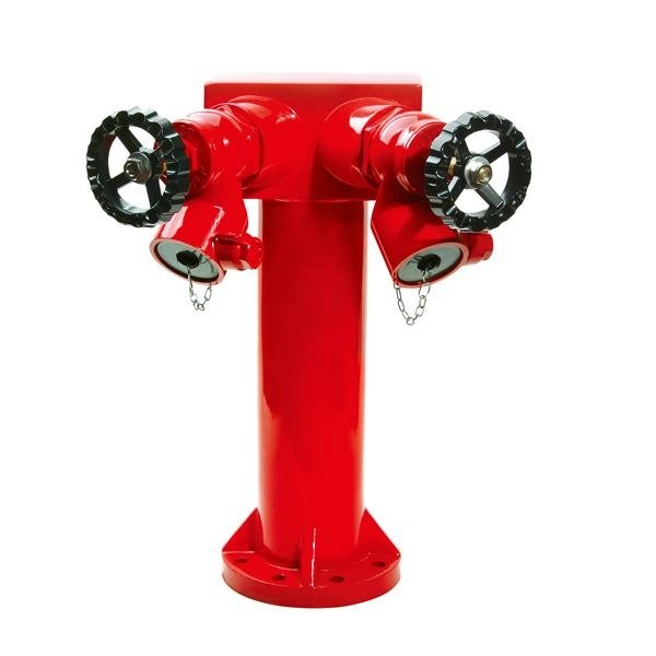2 ways fire hydrants with valve,fire hydrant,fire fighting