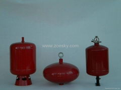 automatic powder fire  extinguisher