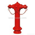 2 ways fire hydrants with valve,fire hydrant,fire fighting 2