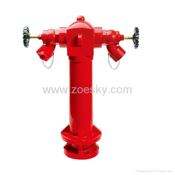 2 ways fire hydrants with valve,fire hydrant,fire fighting 3