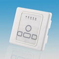 Touch pad timer switch for exhaust fan