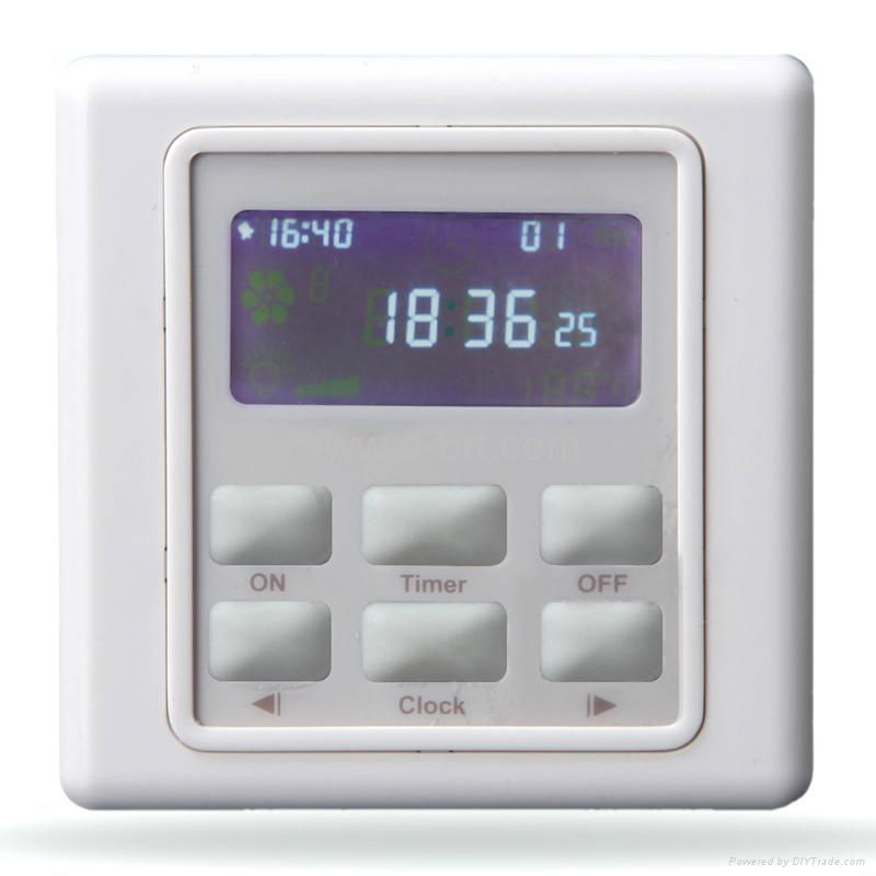 LCD Screen Automatic Timer Switch