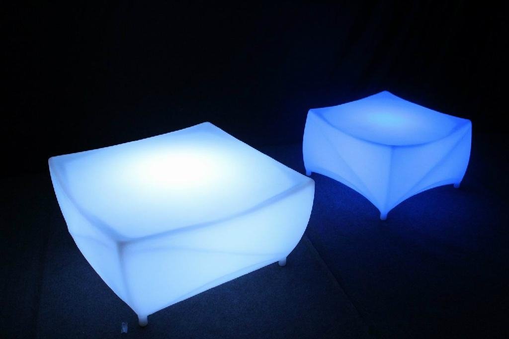 LED table,plastic table,illuminated table