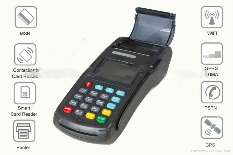 Payment Data Collecting Pos Terminal with WIFI and GPRS 4