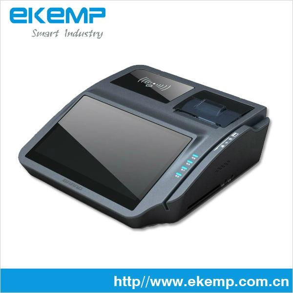 Android Tablet Pos Terminal with Built-in Thermal Printer