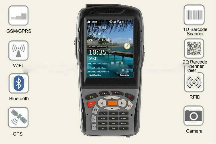 Courier Handheld Barcode Scanner GPS PDA 4