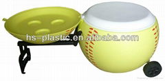 Plastic  Softball Cooler Box