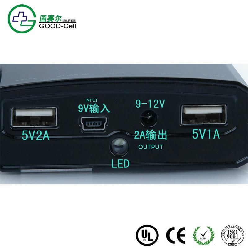 9V Output, 12000mAh Power Bank &Battery for Laptop 4