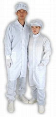 Cleanroom workwear antistatic gown