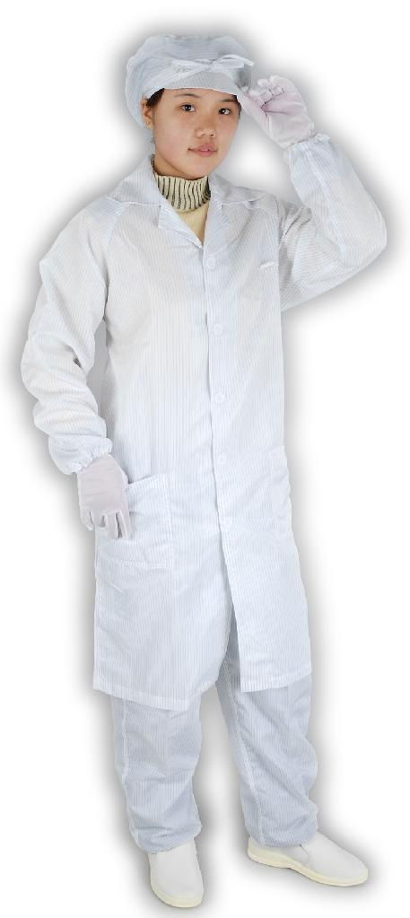 Cleanroom workwear antistatic gown 2