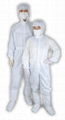 Cleanroom workwear antistatic coverall 2