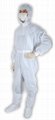 Cleanroom workwear antistatic coverall 3