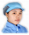 Cleanroom antistatic cap