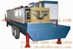 No-girder or beam-less arch sheet forming machine 