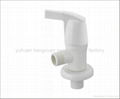 ABS white plastic basin sink faucet 4