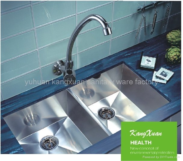 ABS chrome gooseneck wall mounted kitchen faucet