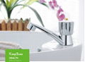 ABS chrome single handle wash basin faucet 1