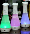 electric humidifier with colorfu