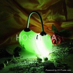 LED Desktop Bag Shaped Lamp with induction operation 