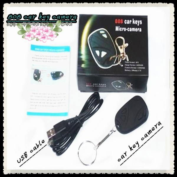 HD 808 car key chain camera DVR 720p 4