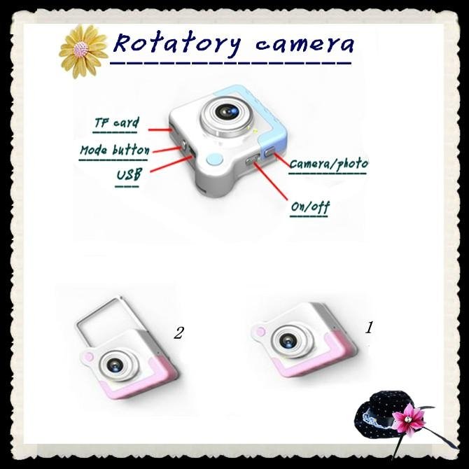 mini hidden camera Rotatory Camera,toy camera