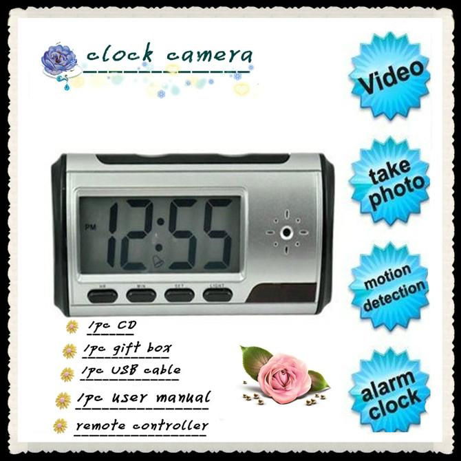 4GB remote control hidden camera clock 2