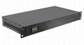 Rack Mount  Power Distribution Box with Voltage meter  1