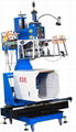 Vertical oil pressure flat heat transfer machine 