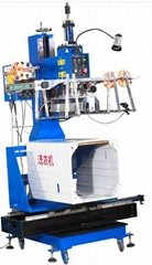 Vertical oil pressure flat heat transfer machine 