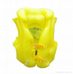 inflatable children swim vest / inflatable life vest / inflatable jacket