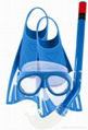 Children Diving Set (Diving mask + Diving Snorkel + Diving fins)