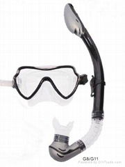 2013 Newest best professional Diving Mask and Snorkel