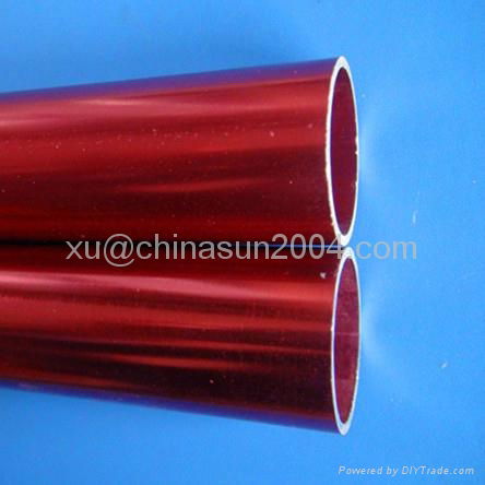 Different colour Anodizing aluminium tube