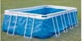 Steel frame pools