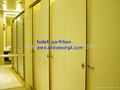 HPL Water resistant Toilet Cubicles 1