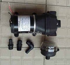DC high flow water pump for RV.