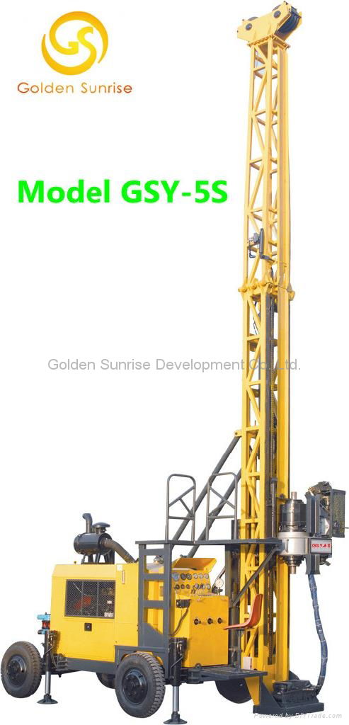 GSY-5I All-Hydraulic Diamond Core Drilling Rig 3