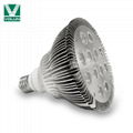 Indoor 12w LED PAR38 spotlight CE, RoHS